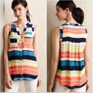 Maeve Anthropologie Sunseeker Shirt NWT